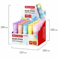 Клей-карандаш в пастельном корпусе BRAUBERG PASTEL, 15 г, PVP-основа, ассорти, 271249 271249