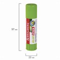 Клей-карандаш на натуральной основе BRAUBERG GREEN, 15 г, 270437 270437