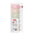 Корректирующая лента BRAUBERG COMPACT PASTEL, 5 мм х 6 м, КОМПЛЕКТ 6 штук, пенал с zip-lock, 272496 272496