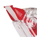 Корректирующая лента BRAUBERG RED POWER, 5 мм х 6 м, корпус прозрачный, механизм перемотки, европодвес, 220641 220641