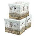 Короб для хранения из микрогофрокартона 380х280х315 мм, КОМПЛЕКТ 3 шт., 271823 271823