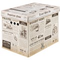 Короб для хранения из микрогофрокартона 380х280х315 мм, КОМПЛЕКТ 3 ШТ., BRAUBERG HOME "Газета", 271822 271822