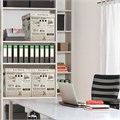 Короб для хранения из плотного микрогофрокартона 315х315х315 мм, КОМПЛЕКТ 3 шт., BRAUBERG HOME, 271818 271818