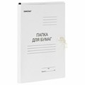 Папка для бумаг с завязками картонная ОФИСМАГ, гарантированная плотность 280 г/м2, до 200 листов, 124569 124569