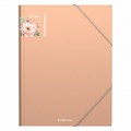 Папка на резинках ERICH KRAUSE "Matt Pastel Bloom", до 300 листов, ассорти, 600 мкм, 61202 272940