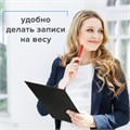Доска-планшет STAFF с прижимом А4 (228х318 мм), картон/ПВХ, ЧЕРНАЯ, 229554 229554