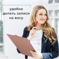 Доска-планшет БОЛЬШОГО ФОРМАТА (320х460 мм), А3, BRAUBERG "Eco" с прижимом, МДФ, 3 мм, СВЕТЛО-КОРИЧНЕВАЯ, 232226 232226