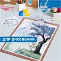 Доска-планшет БОЛЬШОГО ФОРМАТА (320х460 мм), А3, BRAUBERG "Eco" с прижимом, МДФ, 3 мм, СВЕТЛО-КОРИЧНЕВАЯ, 232226 232226
