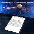 Доска-планшет МАЛЫЙ ФОРМАТ (158х230 мм), А5, STAFF, с прижимом, картон/ПВХ, ЧЕРНАЯ, 229556 229556