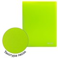Папка 20 вкладышей BRAUBERG "Neon", 16 мм, неоновая, зеленая, 700 мкм, 227448 227448