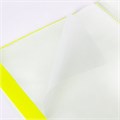Папка 40 вкладышей BRAUBERG "Neon", 25 мм, неоновая желтая, 700 мкм, 227453 227453