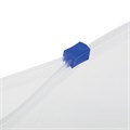 Папка-конверт на молнии А4 (230х333 мм), прозрачная, 0,12 мм, STAFF, 224979 224979