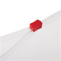 Папка-конверт на молнии МАЛОГО ФОРМАТА (245х190 мм), А5, прозрачная, 0,12 мм, STAFF, 224980 224980