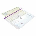 Папка-конверт на молнии, КОМПЛЕКТ 6 штук (А4 – 2 штуки, А5 – 4 штуки), ассорти, ЮНЛАНДИЯ, 229552 229552