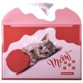 Папка-конверт с кнопкой BRAUBERG "FUNNY CAT", А4, 160 мкм, цветная печать, 228038 228038