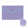 Папка-конверт с кнопкой ERICH KRAUSE "Soft Manga", А4, до 120 л., с карманом, ассорти, 0,18 мм, 61151 272929