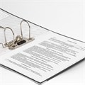Папка-регистратор BRAUBERG "ECO", 75 мм, черная, 221395 221395