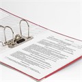 Папка-регистратор BRAUBERG с покрытием из ПВХ, 80 мм, с уголком, красная (удвоенный срок службы), 227192 227192