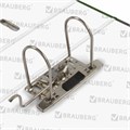 Папка-регистратор BRAUBERG, усиленный корешок, мраморное покрытие, 80 мм, с уголком, зеленая, 228030 228030