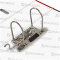 Папка-регистратор BRAUBERG, усиленный корешок, мраморное покрытие, 80 мм, с уголком, красная, 228029 228029
