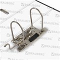 Папка-регистратор BRAUBERG, усиленный корешок, мраморное покрытие, 80 мм, с уголком, черная, 227188 227188