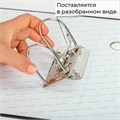 Папка-регистратор STAFF "Profit" покрытием из ПВХ, 75 мм, с уголком, черная, СЪЕМНЫЙ МЕХАНИЗМ, 272012 272012