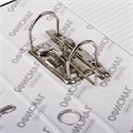 Папка-регистратор ОФИСМАГ с арочным механизмом, покрытие из ПВХ, 50 мм, черная, 225752 225752