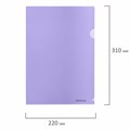 Папка-уголок ERICH KRAUSE "Diagonal Pastel", ассорти, 0,18 мм, 50170 272918