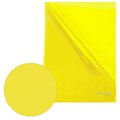 Папка-уголок А4 желтая 0,10 мм, BRAUBERG EXTRA, 271700 271700