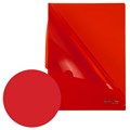 Папка-уголок жесткая А4, красная, 0,15 мм, BRAUBERG EXTRA, 271703 271703