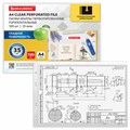 Папки-файлы перфорированные горизонтальной ориентации А4 BRAUBERG, КОМПЛЕКТ 100 шт., 35 мкм, 271829 271829