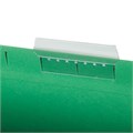 Подвесные папки A4/Foolscap (404х240 мм) до 80 л., КОМПЛЕКТ 10 шт., зеленые, картон, STAFF, 270934 270934