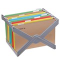 Подвесные папки A4/Foolscap (404х240 мм) до 80 л., КОМПЛЕКТ 10 шт., крафт-картон, STAFF, 270937 270937