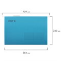Подвесные папки А4/Foolscap (404х240 мм) до 80 л., КОМПЛЕКТ 10 шт., синие, картон, STAFF, 270933 270933
