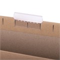 Подвесные папки А4 (350х240 мм) до 80 л., КОМПЛЕКТ 10 шт., крафт-картон, STAFF, 270932 270932
