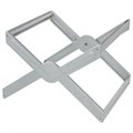 Подставка для подвесных папок STAFF, до 50 папок А4 / Foolscap, 406х307х290 мм, серая, 270939 270939