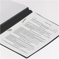 Скоросшиватель пластиковый STAFF, А4, 100/120 мкм, черный, 229239 229239