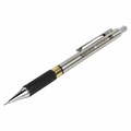 Карандаш механический 0,5 мм, BRAUBERG "Black Jack", металлический корпус, ластик, резиновый грип, 180463 180463