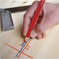 Карандаш двухцветный КРАСНО-СИНИЙ, BRAUBERG, 1 шт., шестигранный, грифель 2,9 мм, натуральное дерево, 181253 181253