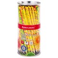 Карандаш чернографитный BRAUBERG "FRESH ZONE", 1 шт., HB, корпус ассорти, 181759 181759
