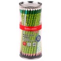 Карандаш чернографитный BRAUBERG "GREEN", 1 шт., HB, с ластиком, пластиковый, ассорти, 181746 181746
