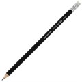 Карандаш чернографитный BRAUBERG "Style PRO", 1 шт., HB, с ластиком, корпус черный, 181723 181723