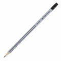 Карандаш чернографитный FABER-CASTELL, 1 шт., "Grip 2001", HB, трехгранный, с ластиком, 117200 180939