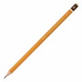 Карандаш чернографитный KOH-I-NOOR 1500, 1 шт., 2B, корпус желтый, заточенный, 150002B01170RU 180474