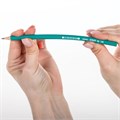 Карандаш чернографитный STAFF "EVERYDAY" BLP-963, 1 шт., НВ, пластиковый, зеленый корпус, 180962 180962