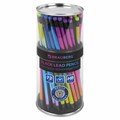 Карандаш чернографитный с ластиком BRAUBERG "GRADE Metallic", 1 шт., HB, трехгранный, 182000 182000