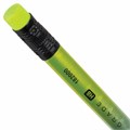 Карандаш чернографитный с ластиком BRAUBERG "GRADE Metallic", 1 шт., HB, трехгранный, 182000 182000