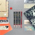 Карандаш чернографитный утолщенный BRUNO VISCONTI "HappyGraphix Jumbo", "Милитари. Звезда", 4В, 21-0062/11 181991