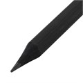 Карандаши чернографитные BRAUBERG НАБОР 6 шт., "Black Jack", НВ, с резинкой, черные, дерево, заточенные, 180608 180608