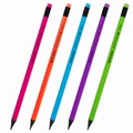 Набор карандашей чернографитных BRAUBERG "ULTRA COLOR" 12 шт., HB, с ластиком, пластиковые, 181710 181710